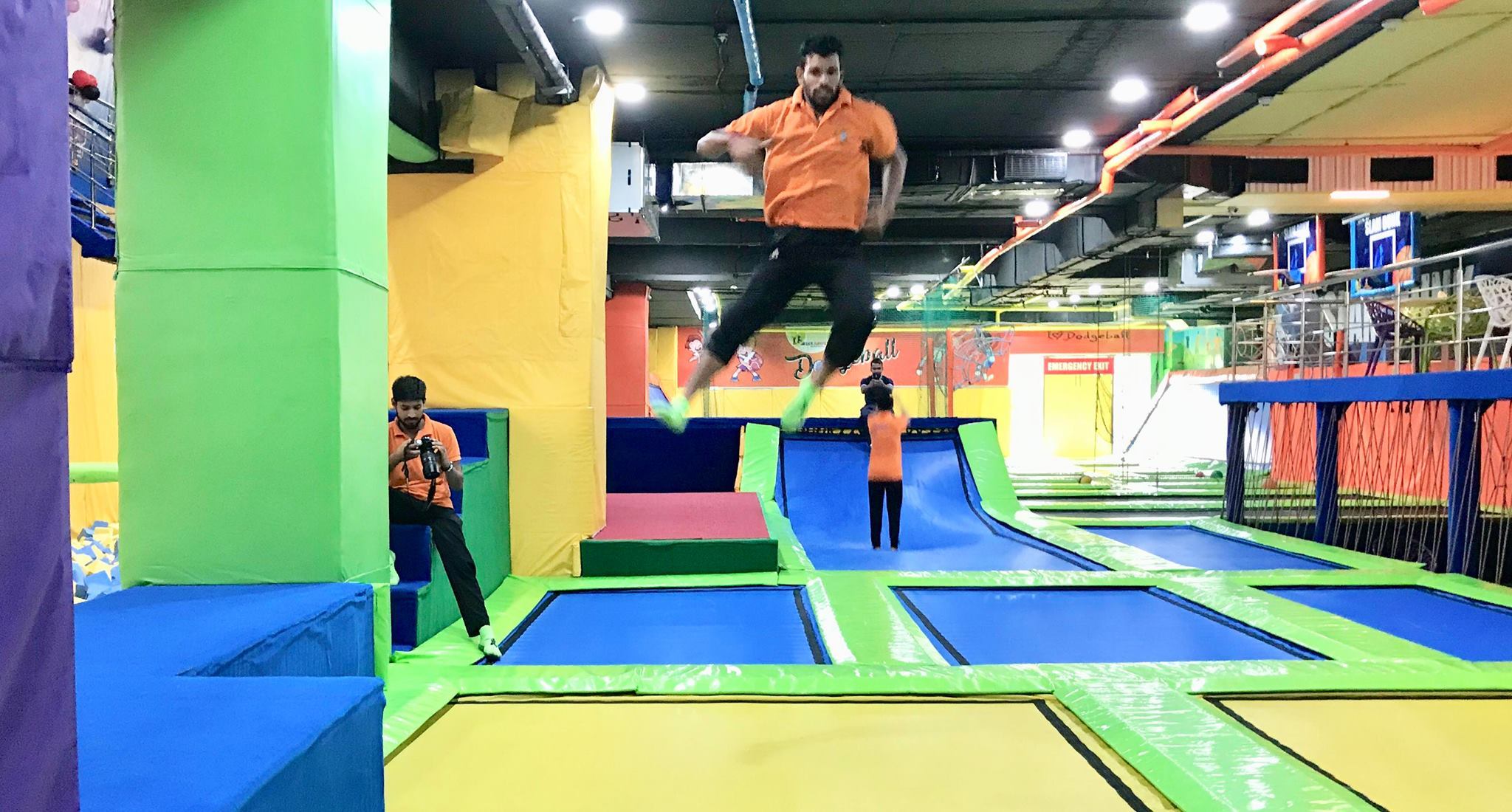 Trampoline Park Manufacturer in India | 500–5000 Sqft