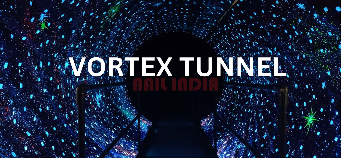 Vortex tunnel 1 Vortex Tunnel adventure ride at amusement park