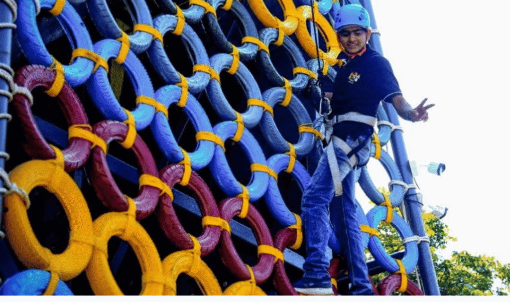 Tyre Wall Adventure Park Setup in Amritsar | No. 1 Expert Services India