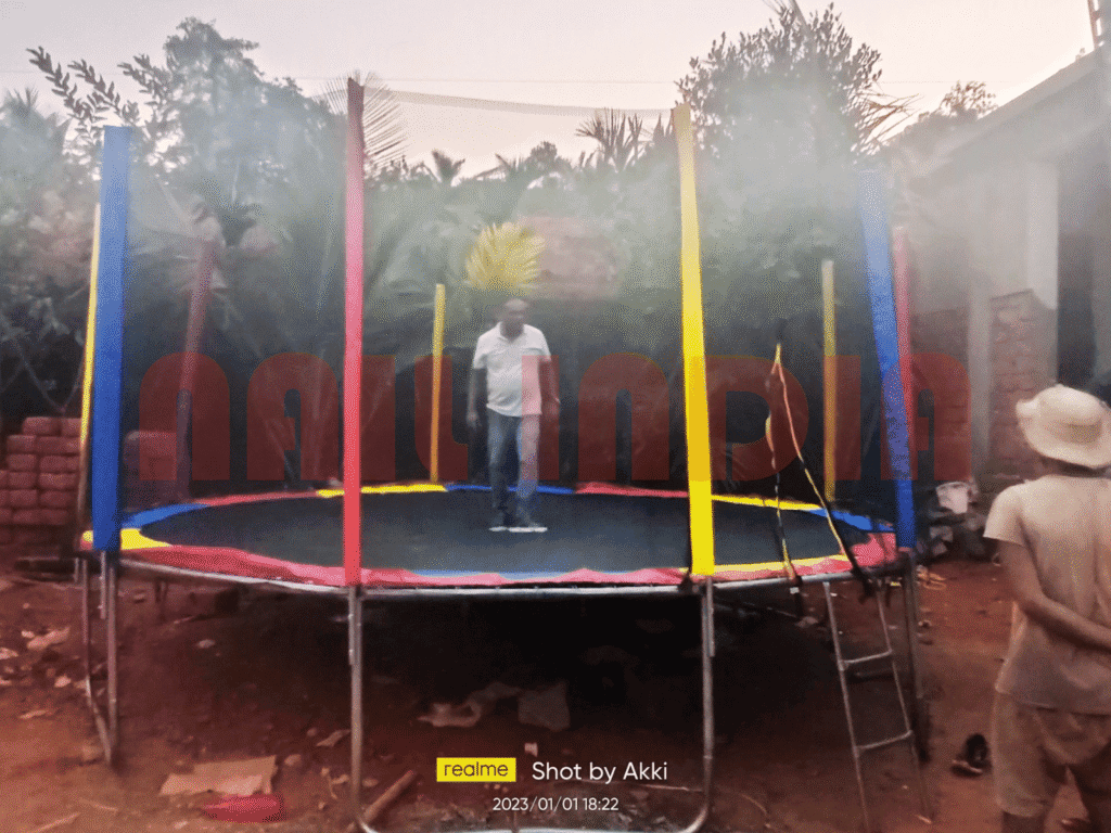 Steel Frame Bungee Trampoline Structure