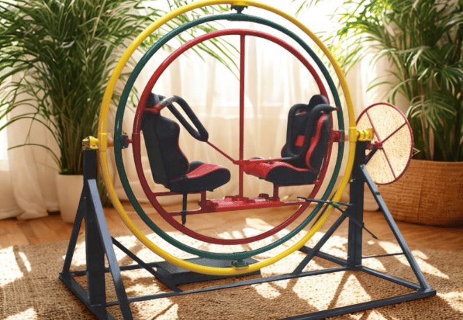 gyro ride heavy duty steel structure