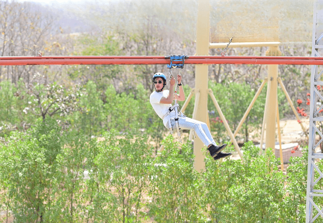 Adventure park Zipline Roller Coaster ride