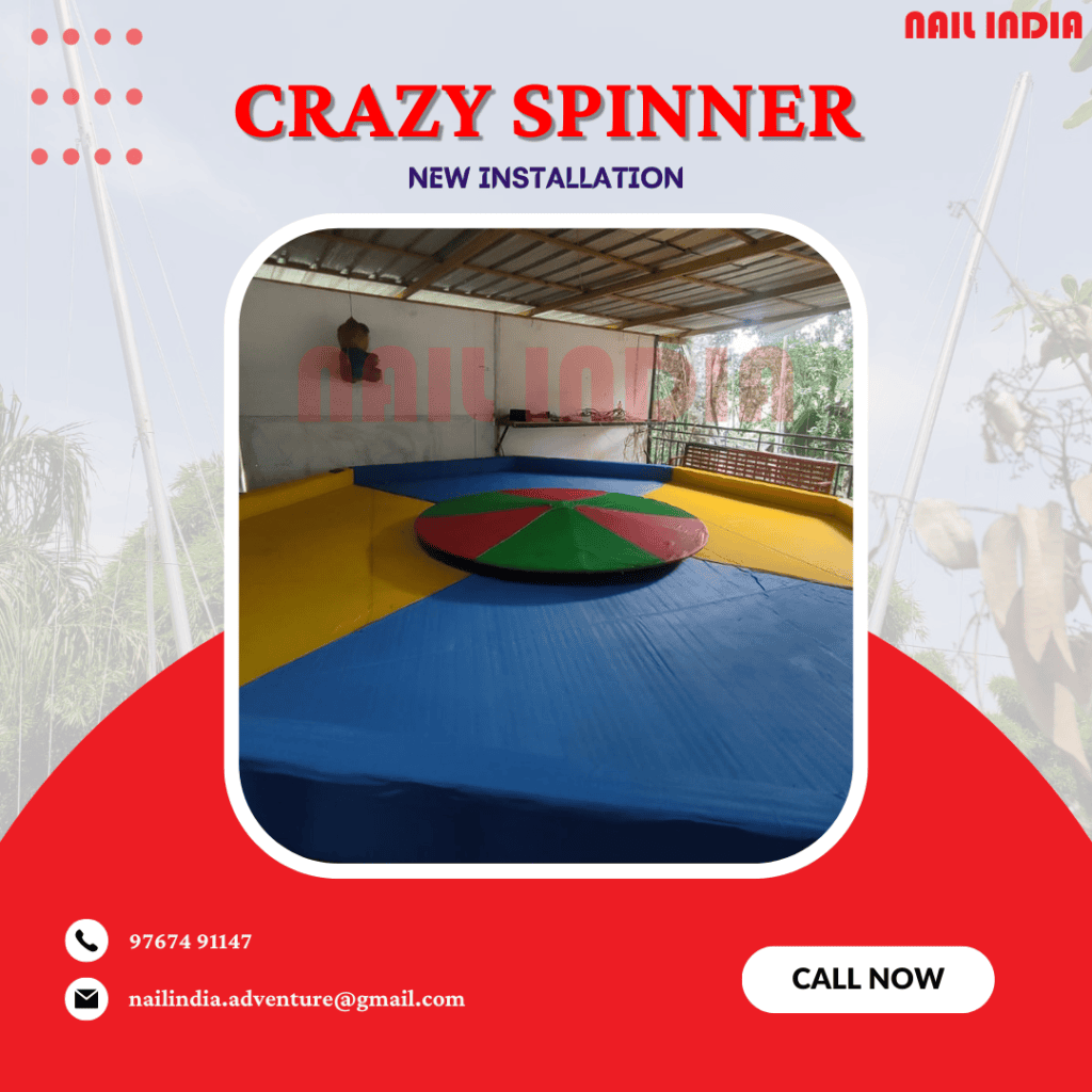 Crazy Spinner Ride for Indoor Entertainment Zones