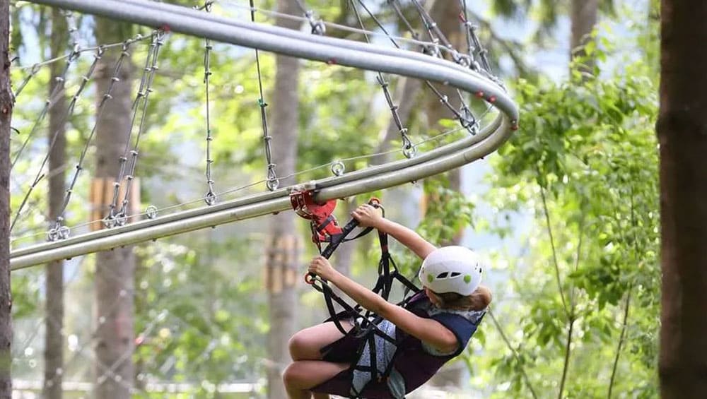 Zipline Roller Coaster installation in India