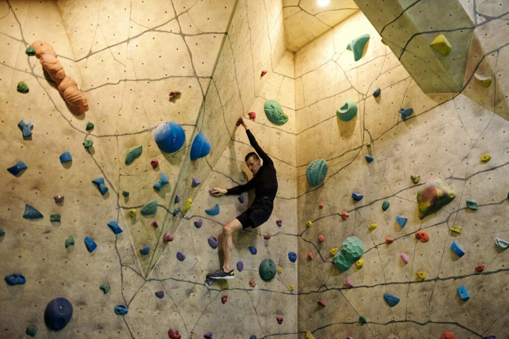 PU holds gym climbing wall