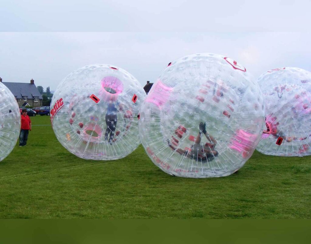 Body zorbing ball bubble soccer India