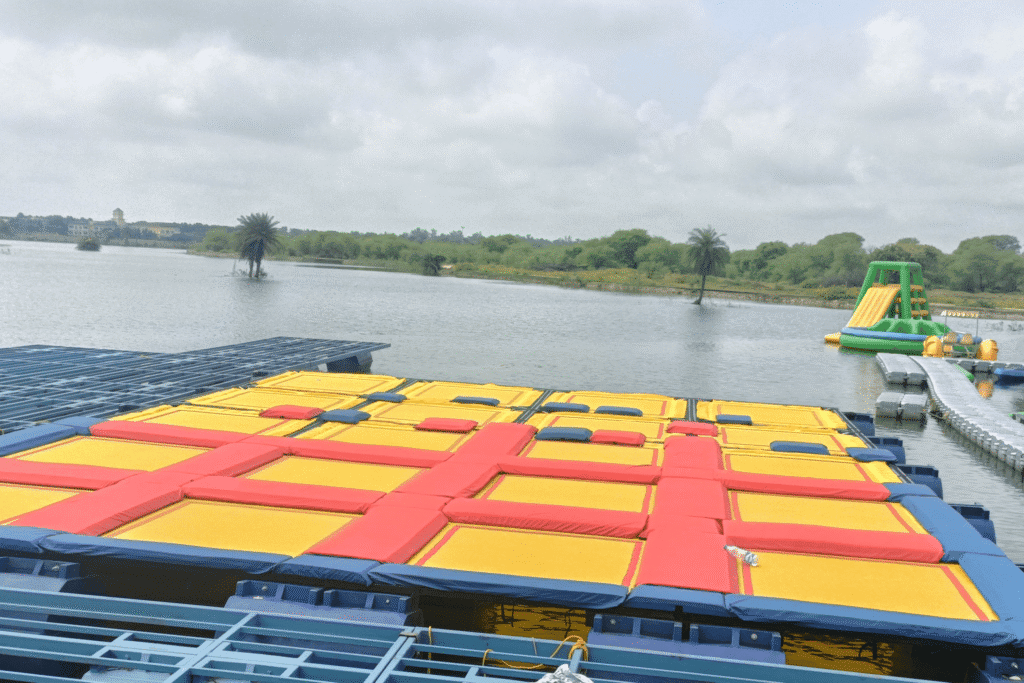 aqua adventure park inflatable equipment India