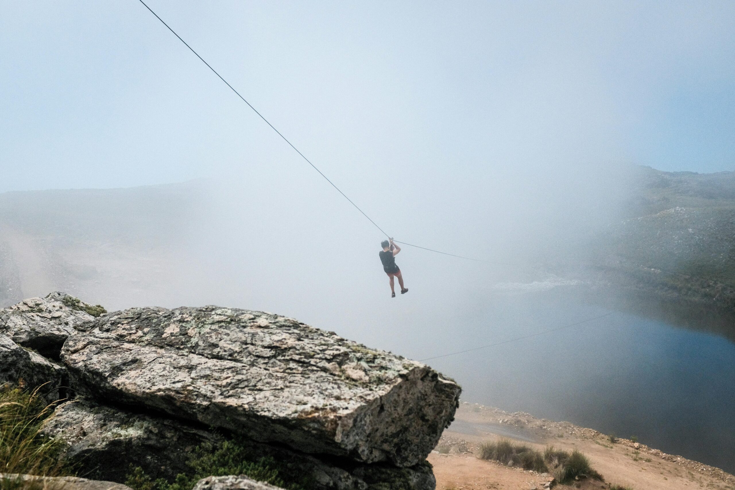 Zipline installation for adventure park setup in Varanasi