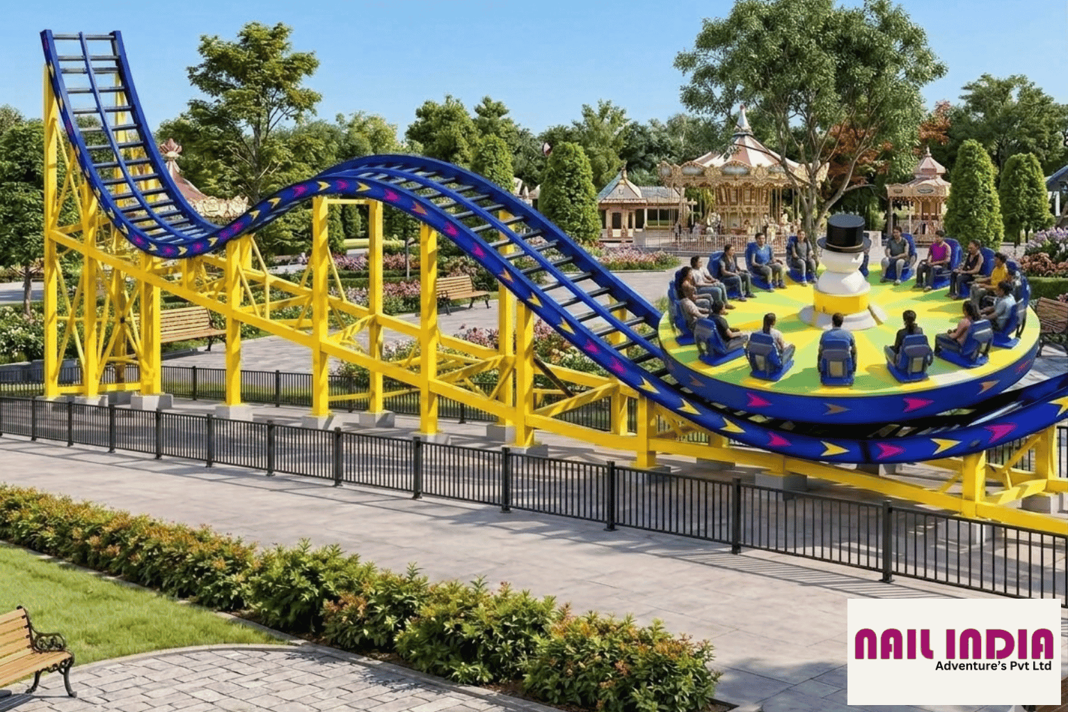 Disco Coaster Manufacturer in India | Nail India