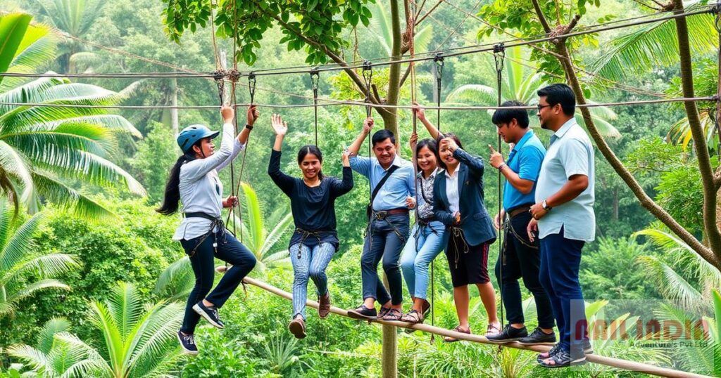 Family and group adventure activity