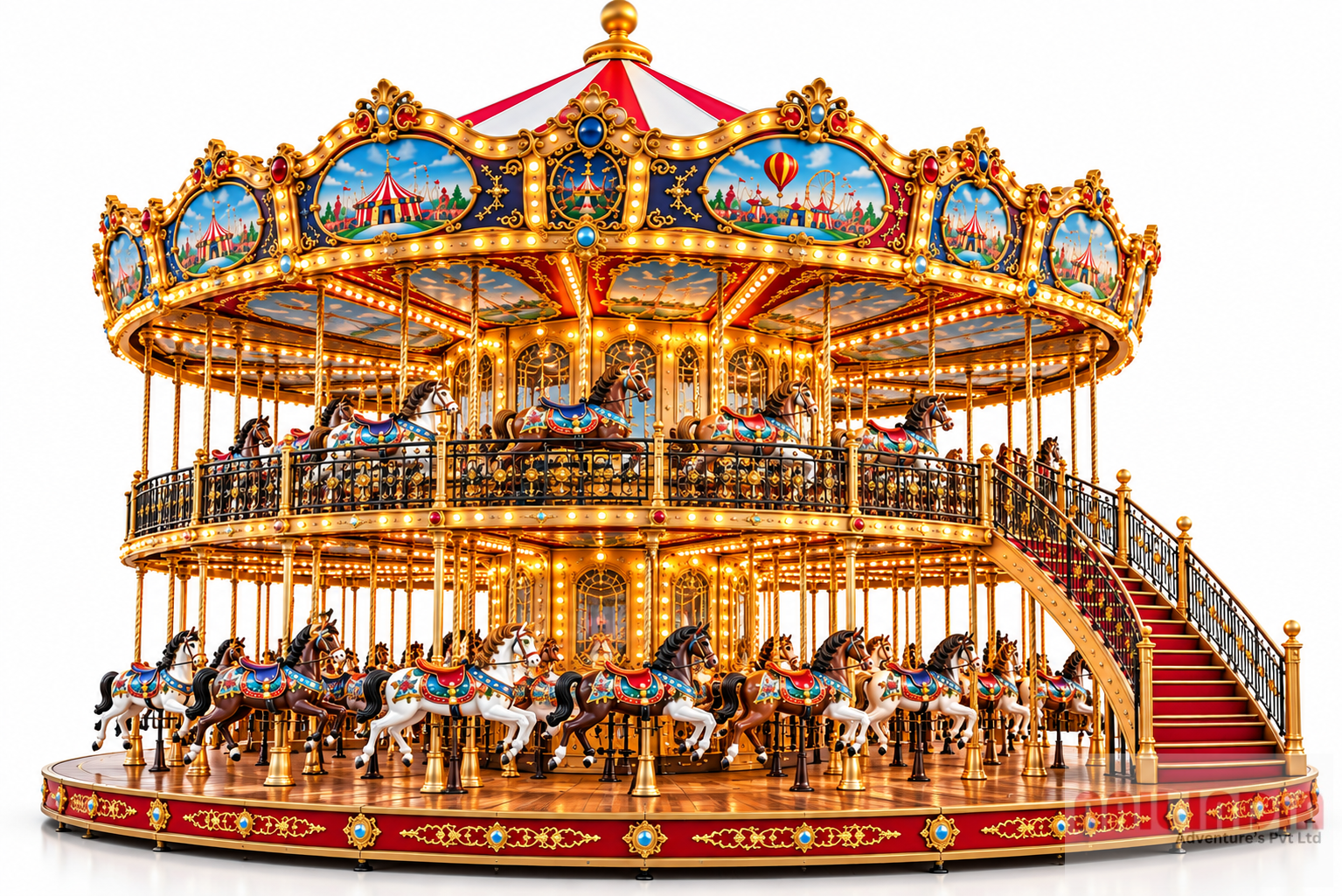 Double Carousel Ride featured by Nail India Adventure