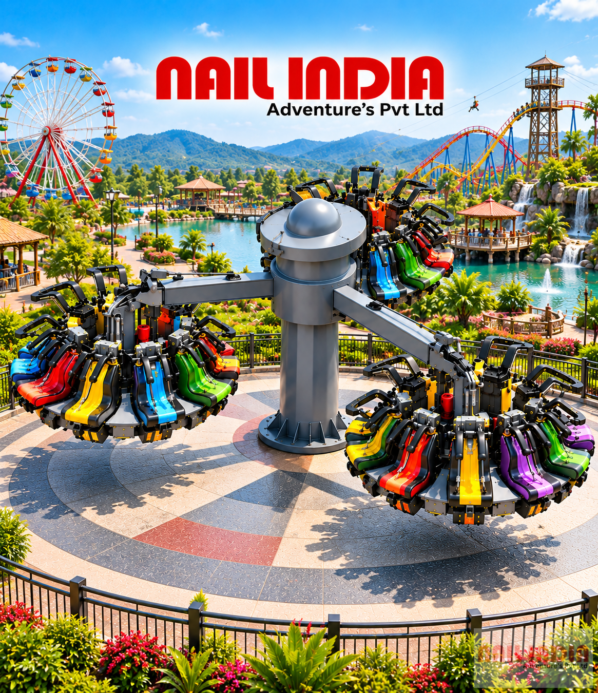 Energy Storm Ride Manufacturer in India | Nail India